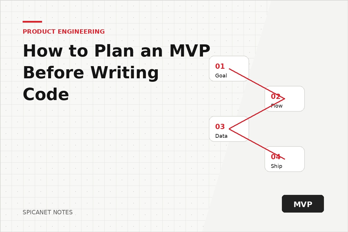 How to Plan an MVP Before Writing Code article cover