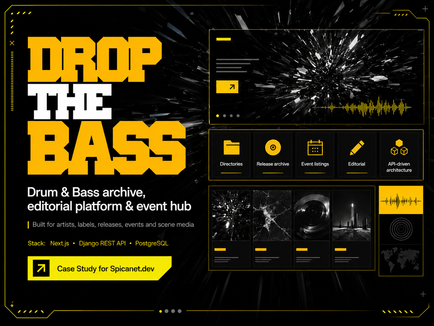 DROP THE BASS — project cover