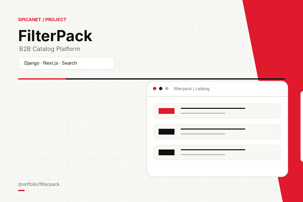 FilterPack — project cover