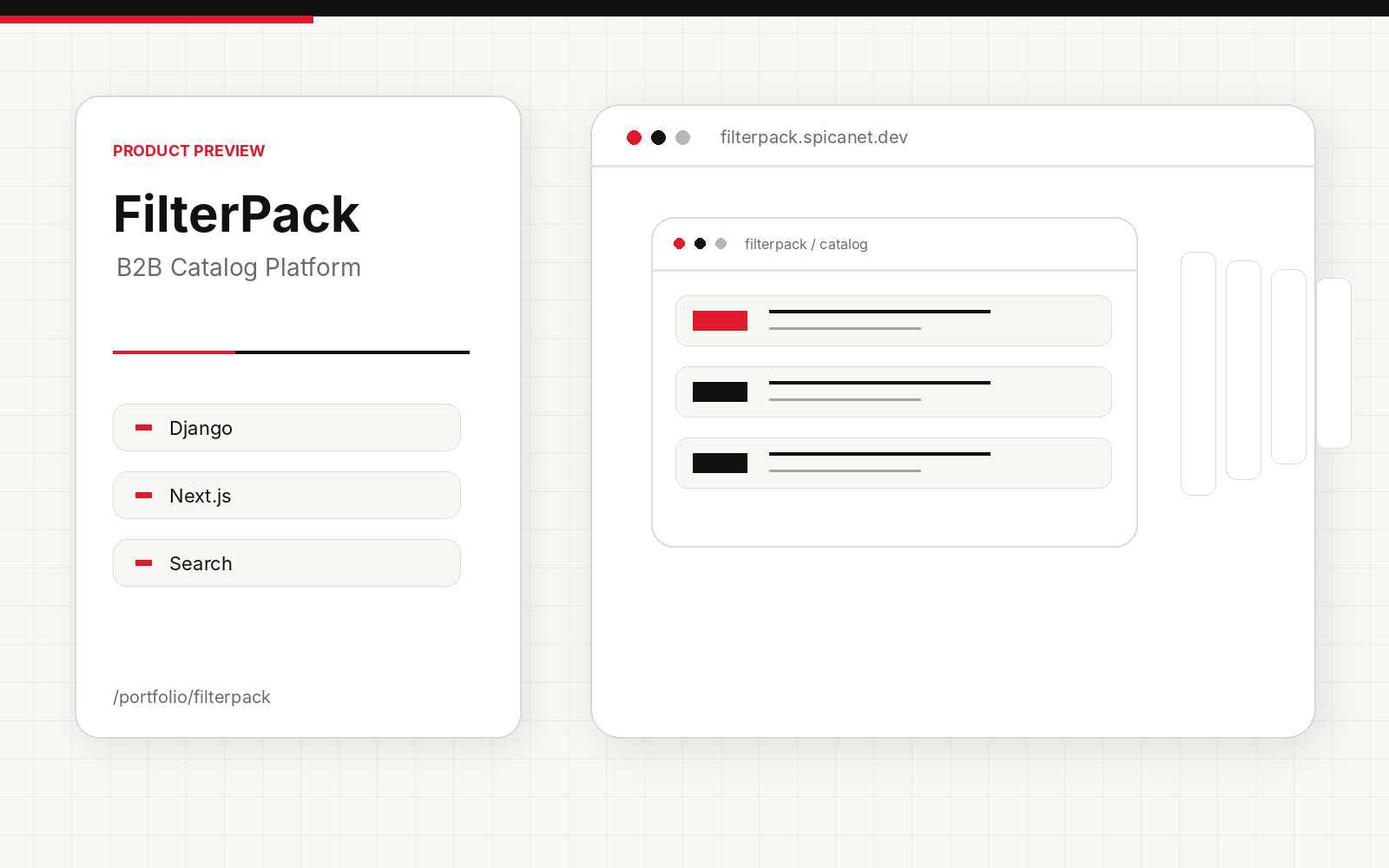 FilterPack project preview
